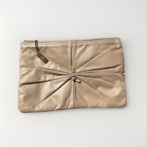 Letisse Vintage Beige Clutch EUC